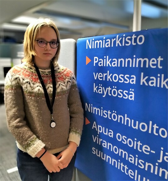 Iiris Taskinen. Kuva: May Wikström, Kotus.