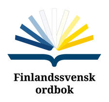 Finlandssvensk ordbok logo. Kuva: Poutapilvi.