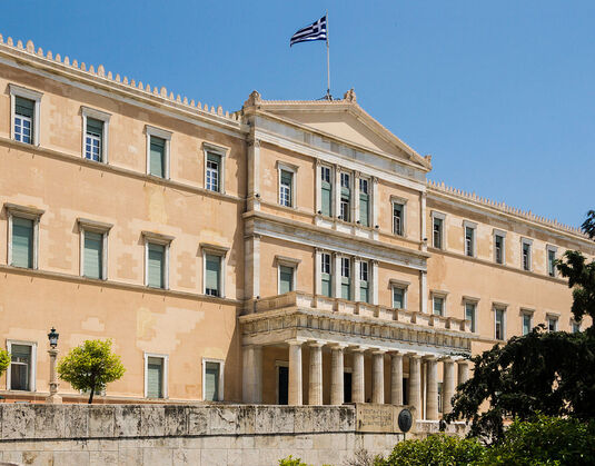 Kreikan parlamenttitalo. Kuva: Jebulon. Wikimedia Commons. CC0 1.0