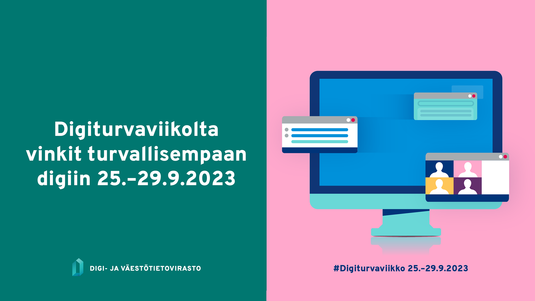 Digiturvaviikko 2023. Kuva: Digi- ja väestötietovirasto.