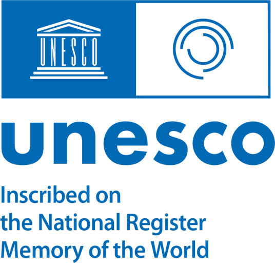 Unesco Memory of the World (Maailman Muisti) -ohjelman kansallisen rekisterin tunnus.