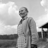 Ida Raita vuonna 1960. Kuva: Pekka Lehtimäki. Museovirasto.