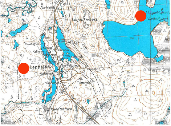 leppäjärvi uusin kartta