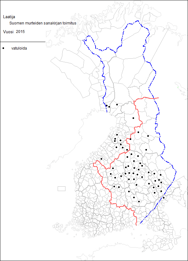 Murteissa paljon vatuloimista, vähän jappasemista - Kotimaisten kielten  keskus