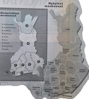 Maakuntauudistus. Helsingin Sanomat 5.10.1997.