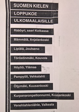 Esi-isä jätti terveiset paikannimiin, Kymen Sanomat 12.9.1999. Kotuksen arkisto.