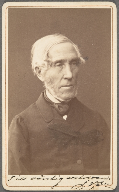 J. V. Snellman 1880-luvun vaihteessa. Kuva: Daniel Nyblin. Museovirasto. CC BY 4.0.