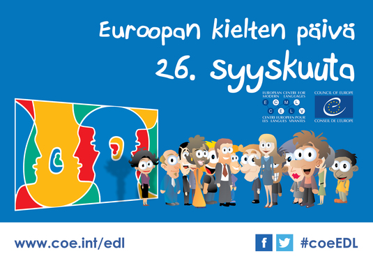 Euroopan kielten päivä juliste