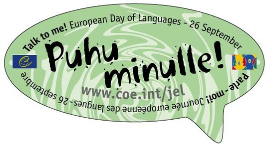 Puhu minulle (Euroopan kielten päivä -verkkosivu)
