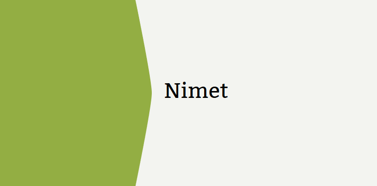 Nimet - Kotimaisten kielten keskus
