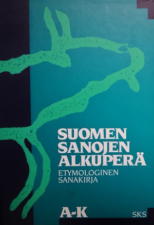 Suomen sanojen alkuperä. Etymologinen sanakirja. Kannen suunnittelu: Markus Itkonen. SKS.