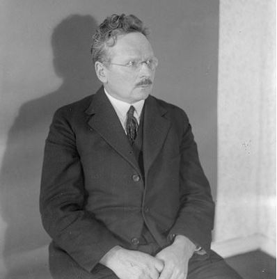 Professori Lauri Kettunen. Helsinki, 1932. Kuva: Pietinen. Museovirasto.