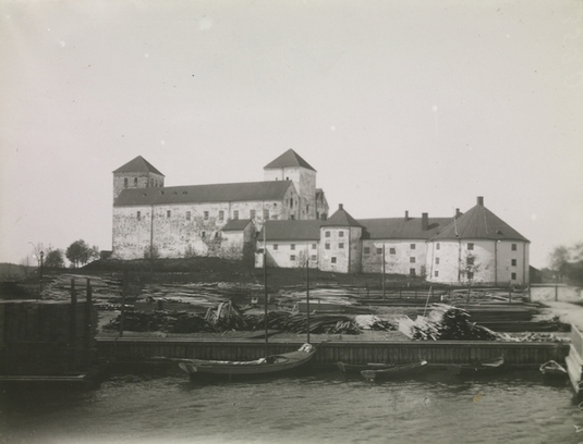 Turun linna 1800- ja 1900-lukujen vaihteessa. Kuva: Museovirasto. CC BY 4.0.