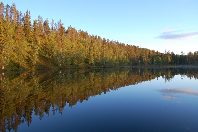 Päiviölampi. Kuva: Ulla Onkamo.