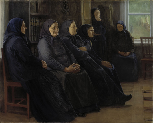 Venny Soldan-Brofelt: Heränneitä. 1898. 87 x 109 cm, öljy kankaalle. Kuva: Kansallisgalleria. CC0.