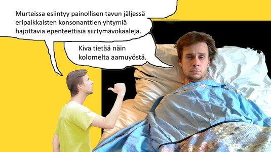 Epenteesi kolomelta aamuyöstä. Kuva: Risto Uusikoski ja Vesa Heikkinen.