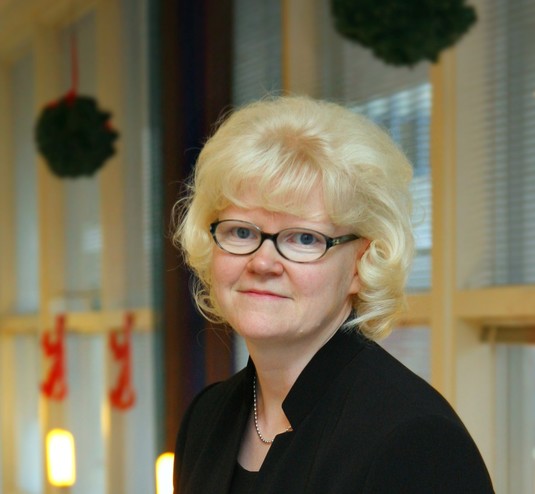 Leena Nissilä Oulun yliopistossa väitöstilaisuudessaan vuonna 2011. Kuva: Hannu Kangas.