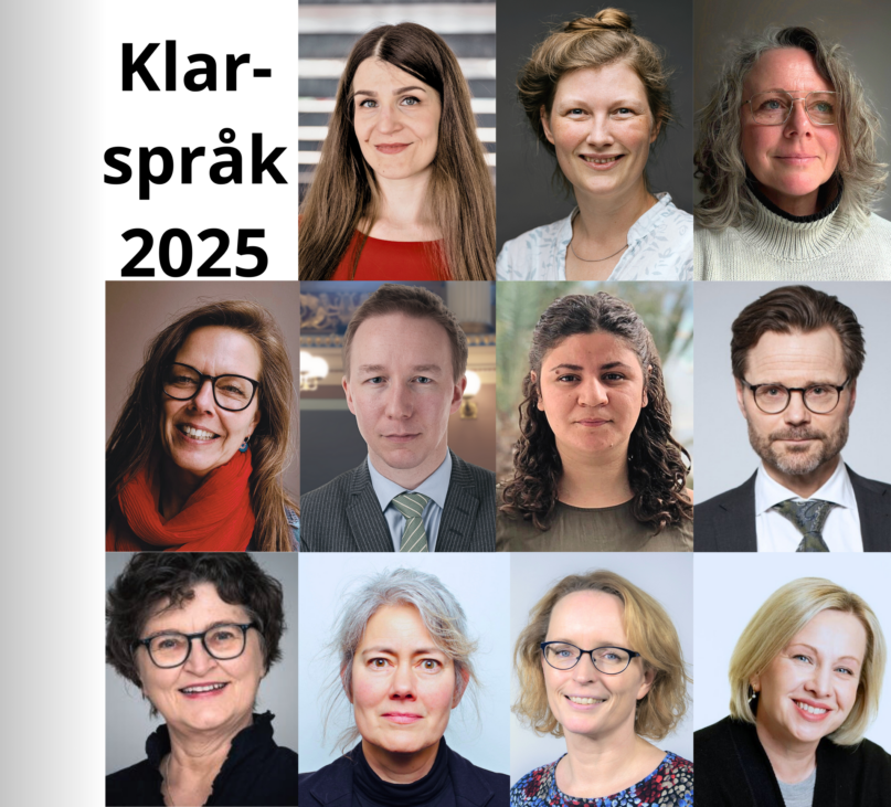 Från vänster till höger och uppifrån ner: Anne Ketola, Marianne Liisberg, Sanne Petersen, Anne Nørrelund Larsen, Jon Christian Fløysvik Nordrum, Assia Chelagma, Stefan Johansson, Halldóra Jónsdóttir, Maria Bylin, Maria Fremer och Lieselott Nordman.