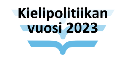 Kielipolitiikan vuosi 2023 -julkaisun kansikuva.