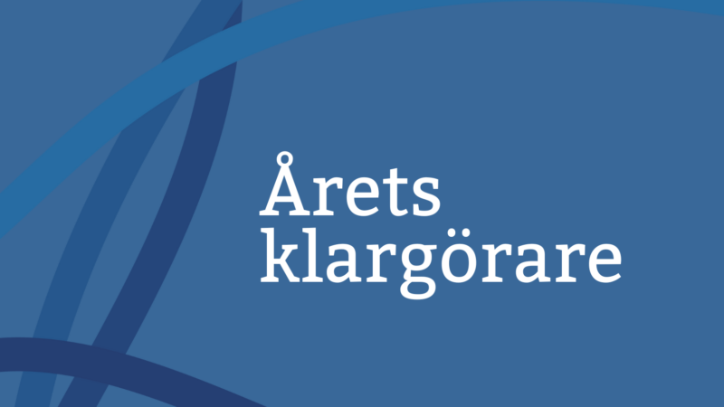 Årets klargörare. Kuva: Iina Immonen, Kotus.