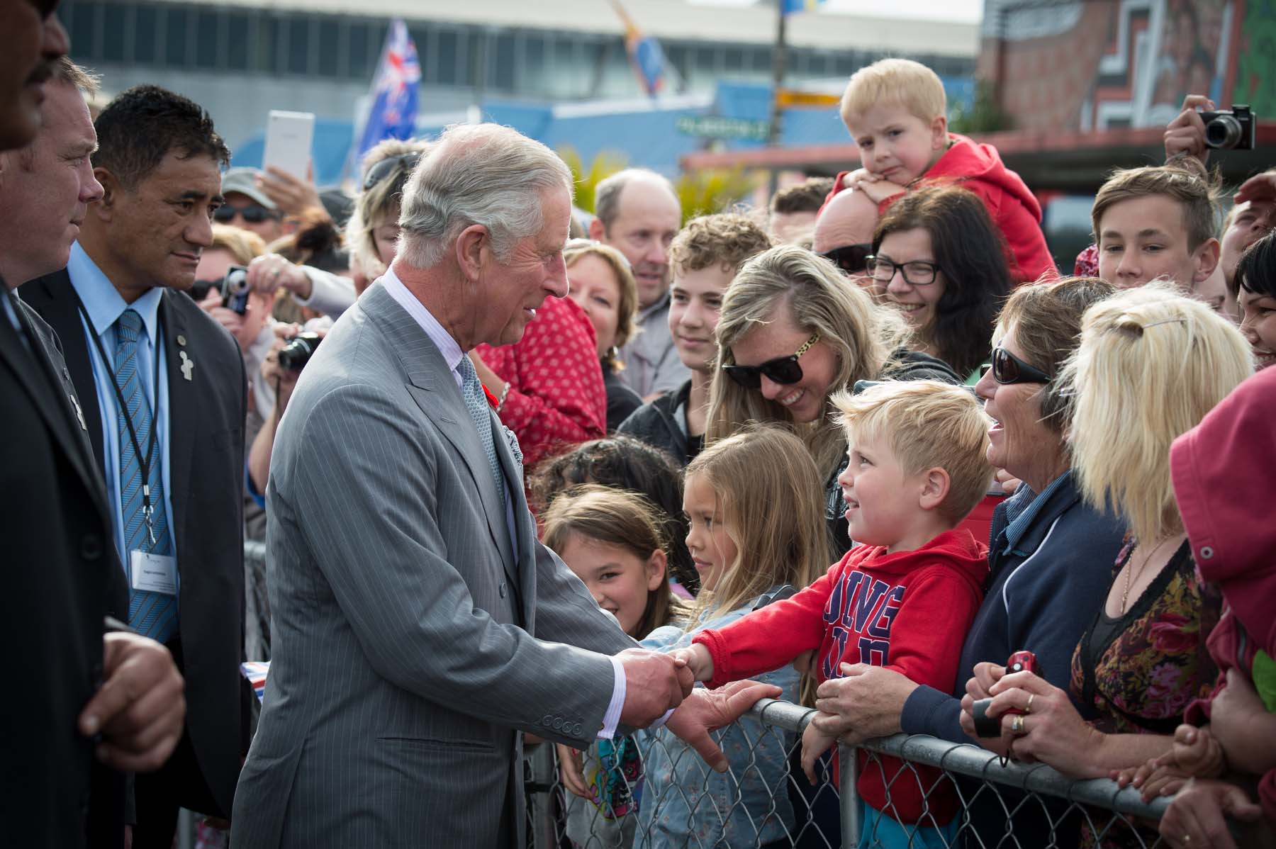 Prinssi Charles Uudessa-Seelannissa vuonna 2015. Kuva: Uuden-Seelannin puolustusvoimat. CC BY 2.0.