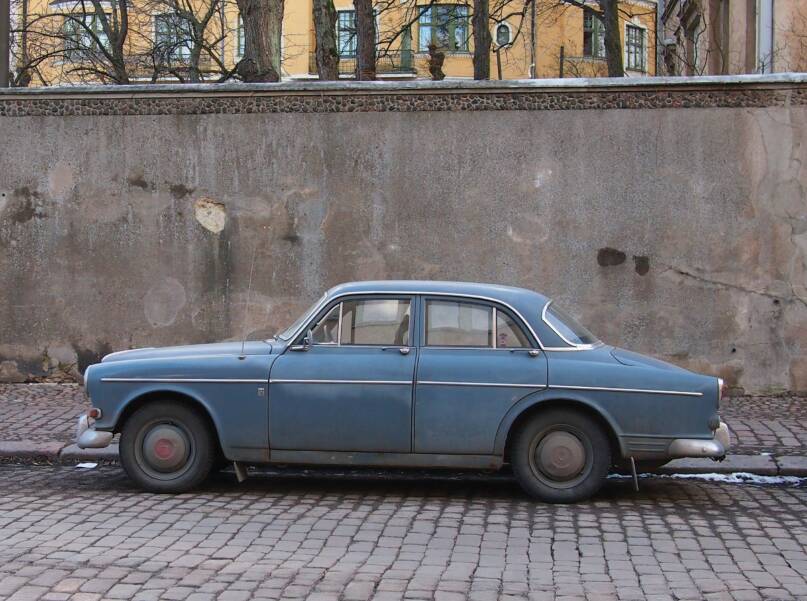 Vanha auto. Kuva: Ilona Paajanen, Kotus.