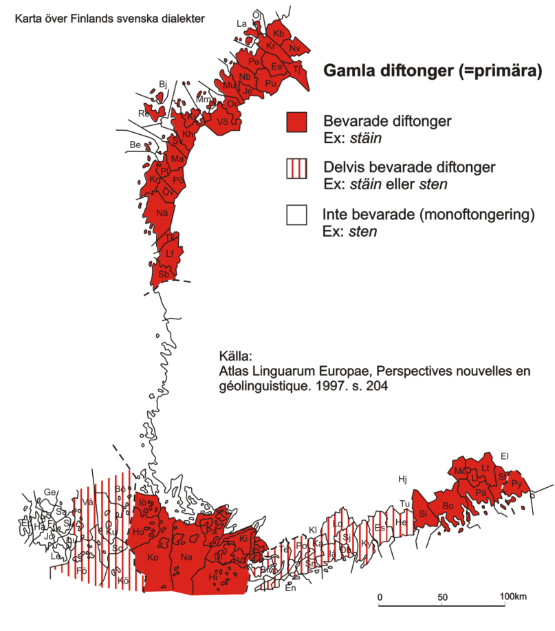 Gamla diftonger