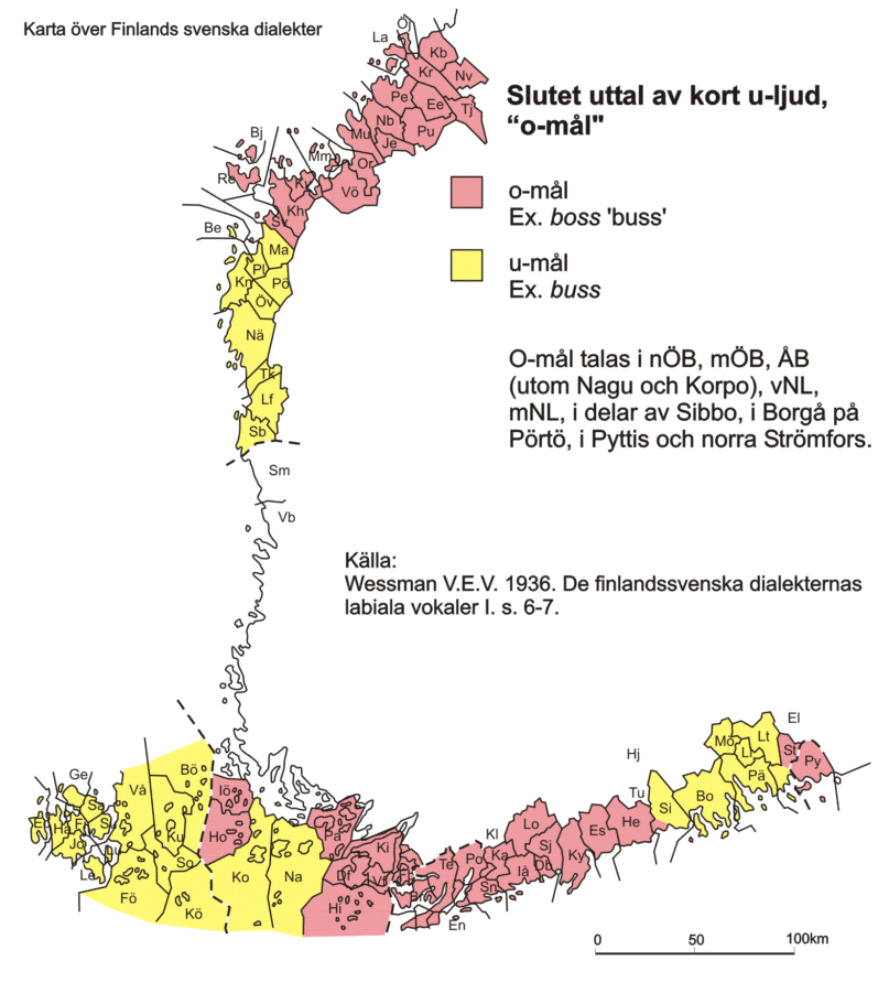 O-mål enligt Wessman