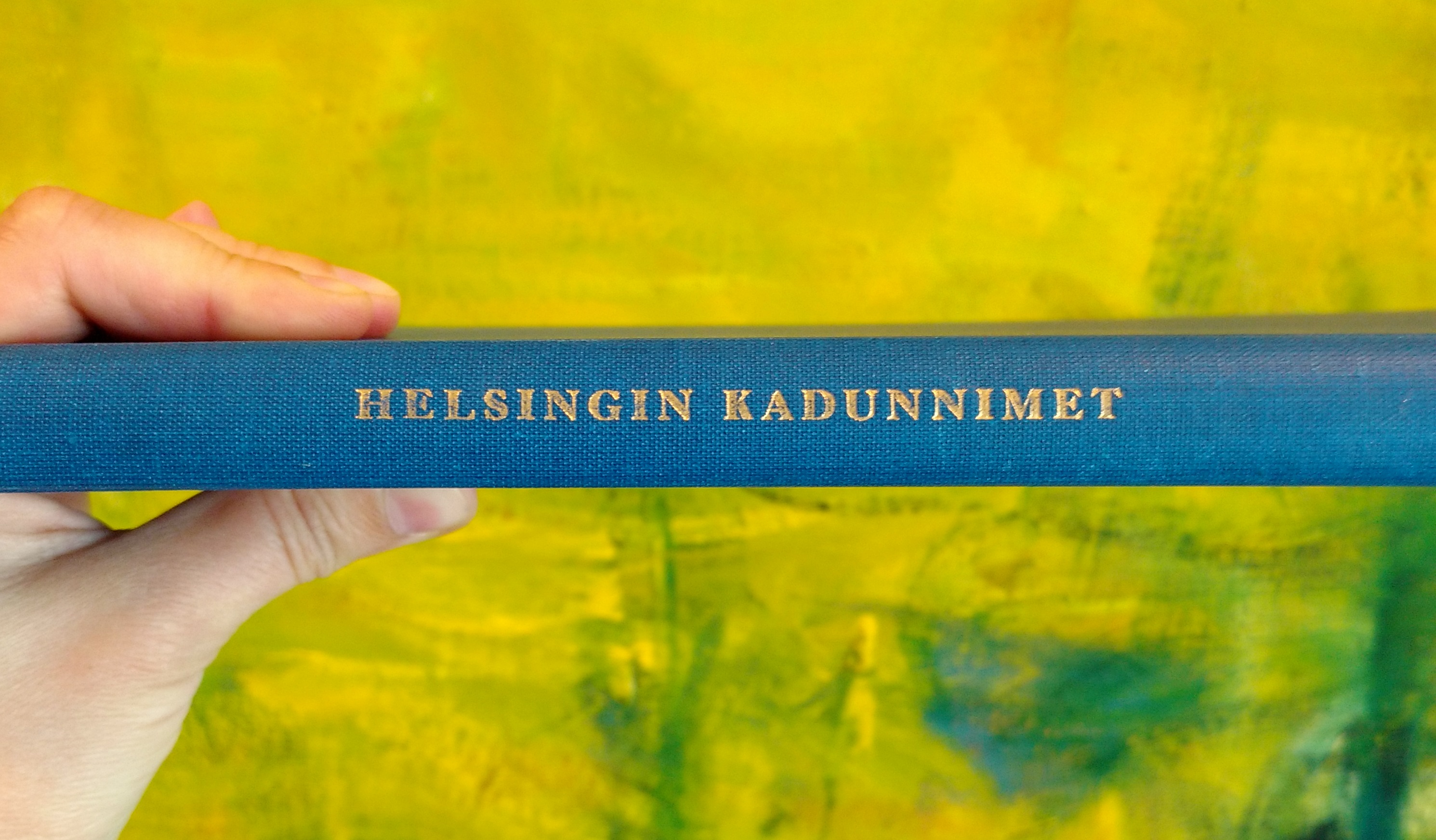 Helsingin kadunnimet (1970). Kuva: Suvi Syrjänen, Kotus.