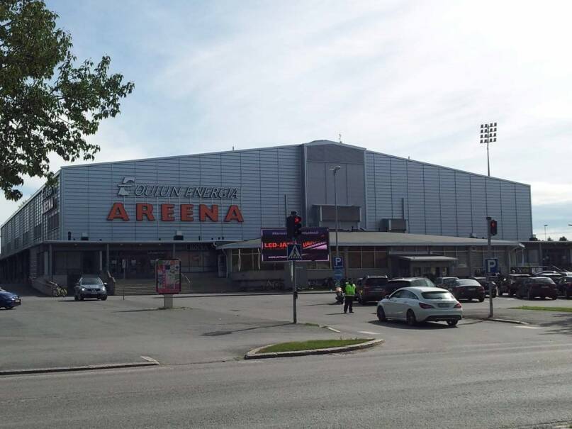 Oulun Energia Areena. Kuva: Teijo Kemppainen, Kotus.