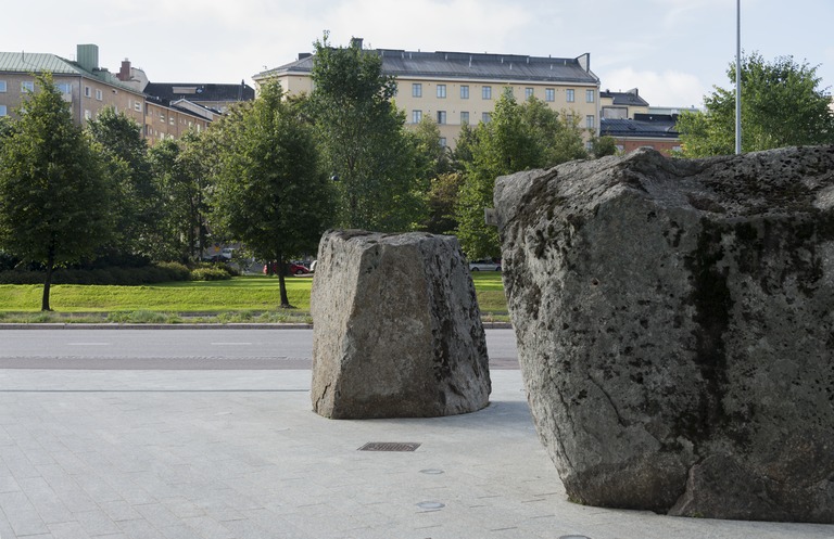 Teollisuuskatu 1, näkymä Gebhardinaukiolta. Kuva: Juho Nurmi. Helsingin kaupunginmuseo. CC BY 4.0.