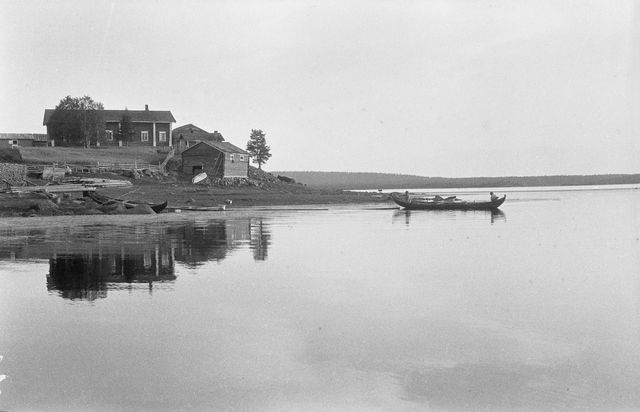 Yönuotalle lähtö Päijänteellä. Kuva: Museovirasto. Historian kuvakokoelma.