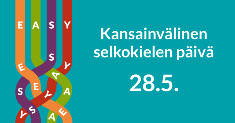 Kansainvälisen selkokielen päivän logo.