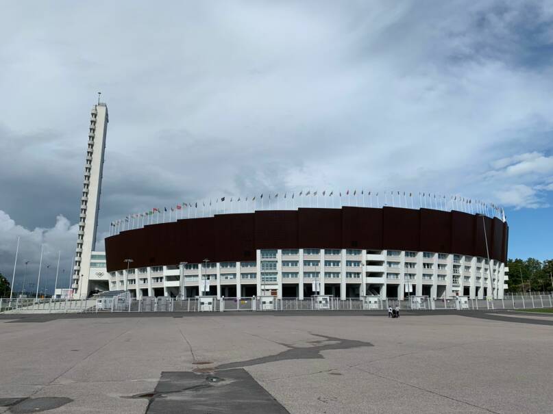 Olympiastadion. Kuva: Olli Tamminen.