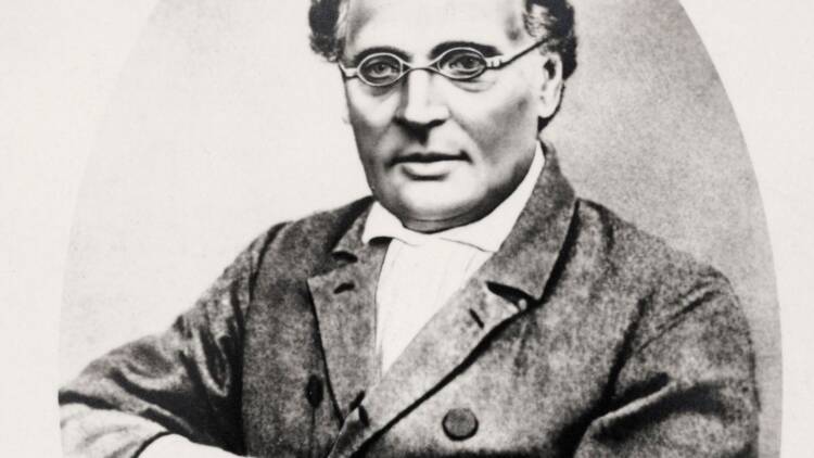 Nationalskalden Johan Ludvig Runeberg. Foto: Daniel Nyblin, Museiverket. CC 4.0.